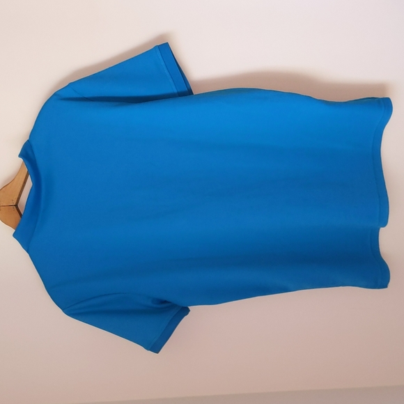 US Polo Assn Size L Short Sleeve Textured Fabric Polo Shirt - Picture 6 of 7